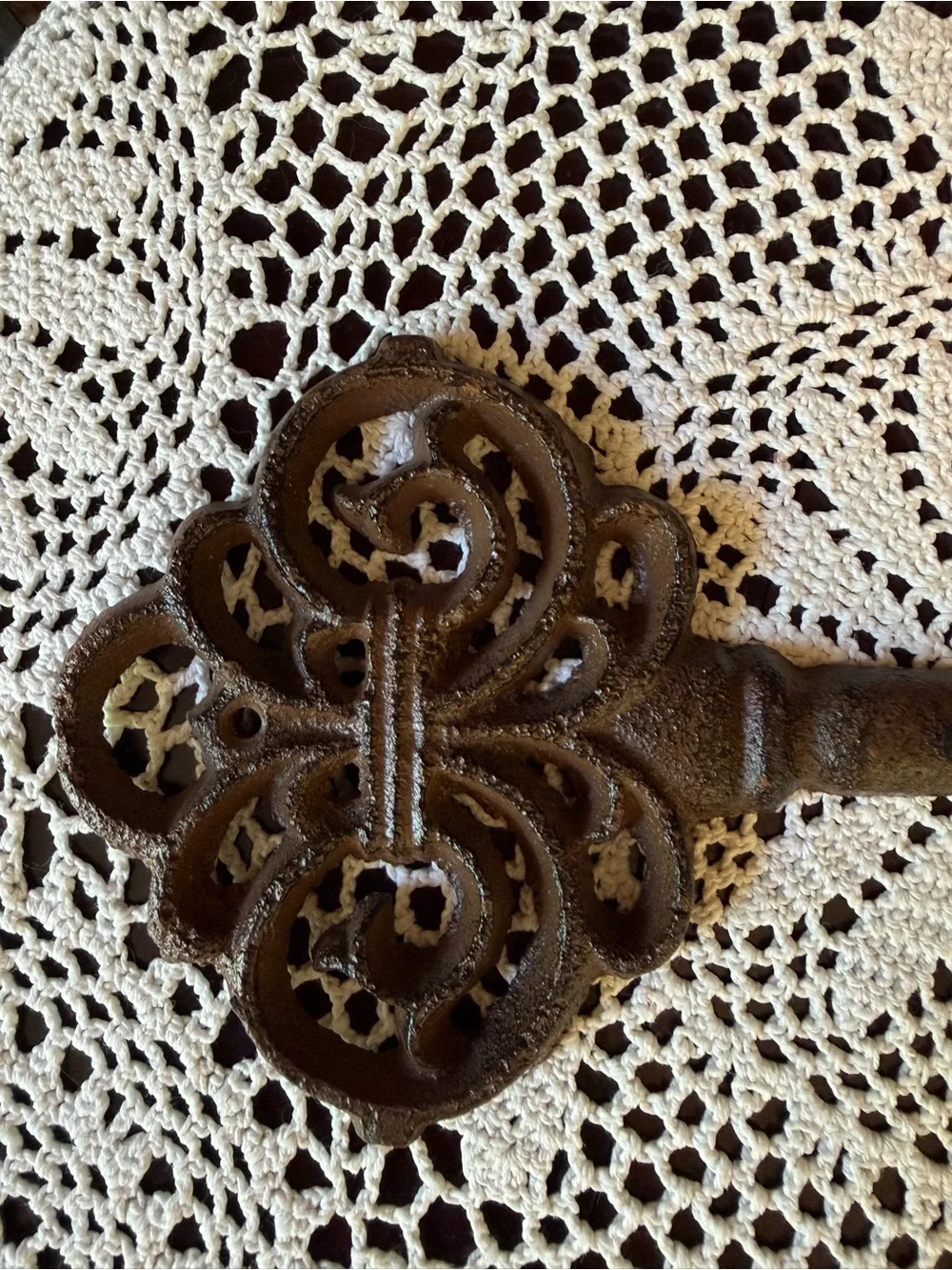 Rustic Cast Iron Key Wall Hook Entryway Decor